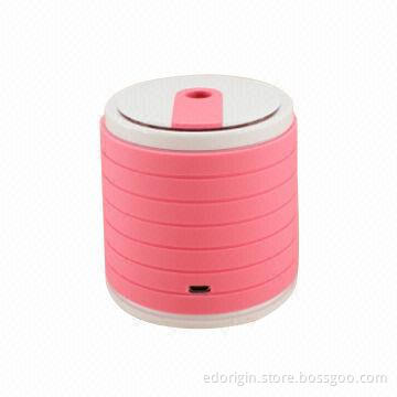 Mini Air Humidifier with 100mL Capacity, Built-in LED Light, Eco-friendly